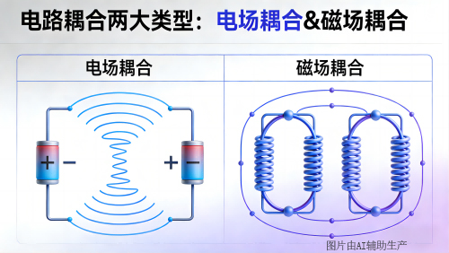 电路耦合两大类型:电场耦合&磁场耦合 电路耦合两大类型:电场耦合&磁场耦合