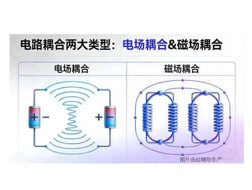 电路耦合两大类型：电场耦合&磁场耦合